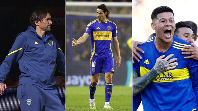 “No volaba una mosca”: Diego Martínez confesó un momento de tensión con Cavani y Rojo en su paso por Boca